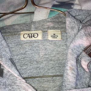 Long Cardigan (duster?) southwestern style w/hood